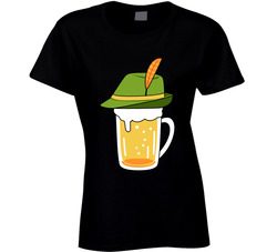 Oktoberfest Beer Stein With German Ladies T Shirt