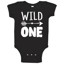 Wild One First Birthday Baby One Piece Wild One First Birthday Baby One Piece