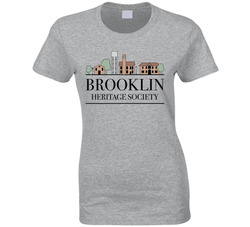 Brooklin Heritage Society - Full Chest Ladies T Shirt Brooklin Heritage Society - Full Chest Ladies T Shirt