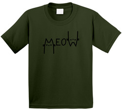 Meow T Shirt Meow T Shirt