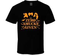 Hocus Pocus Zero Amucks Given T Shirt Hocus Pocus Zero Amucks Given T Shirt