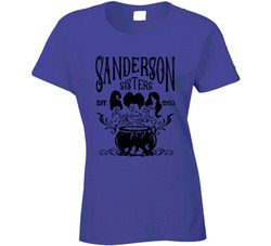 Sanderson Sisters Hocus Pocus Fan Ladies T Shirt Sanderson Sisters Hocus Pocus Fan Ladies T Shirt