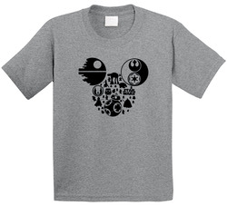 Star Wars Mickey Head Fan T Shirt Star Wars Mickey Head Fan T Shirt