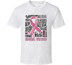 The Fight Against Breast Cancer - Awareness T Shirt The Fight Against Breast Cancer - Awareness T Shirt