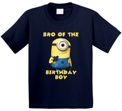 Brother Of The Birthday Boy Minion Theme T Shirt Brother Of The Birthday Boy Minion Theme T Shirt