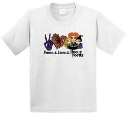 Peace Love Hocus Pocus T Shirt Peace Love Hocus Pocus T Shirt