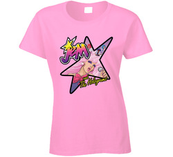 Jem And The Holograms Fan Ladies T Shirt Jem And The Holograms Fan Ladies T Shirt