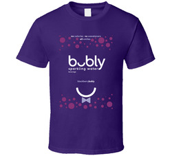 Bubly Sparkling Water - Blackberry Costume T Shirt Bubly Sparkling Water - Blackberry Costume T Shirt