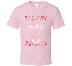 Bubly Sparkling Water - Grapefruit Costume T Shirt Bubly Sparkling Water - Grapefruit Costume T Shirt
