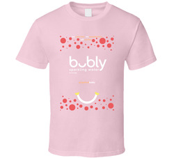 Bubly Sparkling Water ( Altered Design)- Grapefruit Costume T Shirt Bubly Sparkling Water ( Altered Design)- Grapefruit Costume T Shirt
