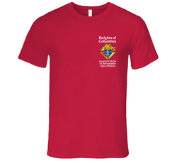 Knights Of Columbus (front) T Shirt Knights Of Columbus (front) T Shirt