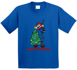 Mario-y Christmas T Shirt Mario-y Christmas T Shirt