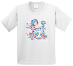 Mermaid 7th Birthday T Shirt Mermaid 7th Birthday T Shirt