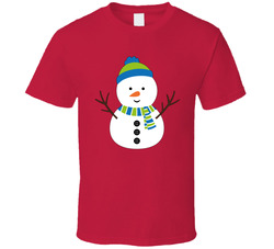 Snowman Family - D T Shirt Snowman Family - D T Shirt