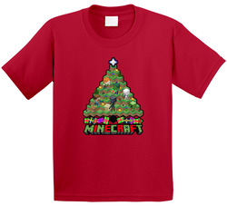 Merry Minecraft Christmas T Shirt Merry Minecraft Christmas T Shirt