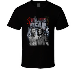 The Walking Dead Daryl Rick Fan T Shirt The Walking Dead Daryl Rick Fan T Shirt