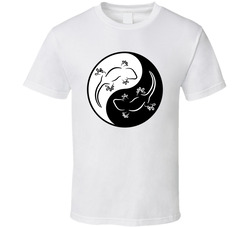 Yin And Yang - Geckos T Shirt Yin And Yang - Geckos T Shirt
