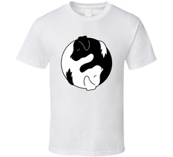 Yin And Yang - Puppies T Shirt Yin And Yang - Puppies T Shirt