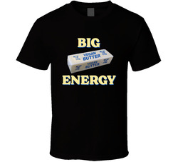 Big Vegan Butter Energy T Shirt Big Vegan Butter Energy T Shirt