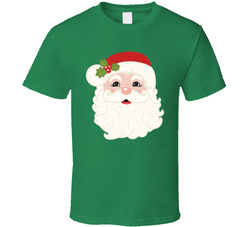 Santa Face T Shirt Santa Face T Shirt