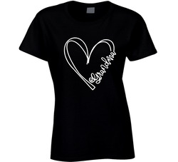 Grandma Has My Heart Ladies T Shirt Grandma Has My Heart Ladies T Shirt