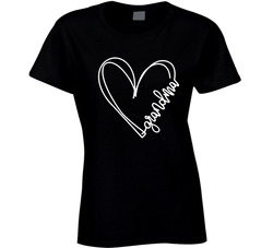 Grandma Has Our Heart Ladies T Shirt Grandma Has Our Heart Ladies T Shirt