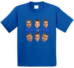 Blue Fox Fun T Shirt Blue Fox Fun T Shirt