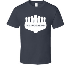 The Dude Abides Bowling T Shirt The Dude Abides Bowling T Shirt