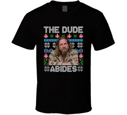 The Big Lebowski The Dude Ugly Christmas Sweater T Shirt The Big Lebowski The Dude Ugly Christmas Sweater T Shirt