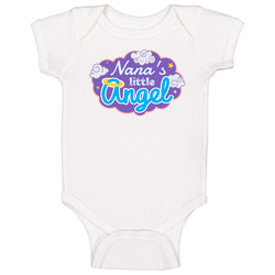 Nana's Little Angel Baby One Piece Nana's Little Angel Baby One Piece