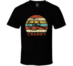 Cranky Mountain Bicycle Themed Funny T Shirt Cranky Mountain Bicycle Themed Funny T Shirt
