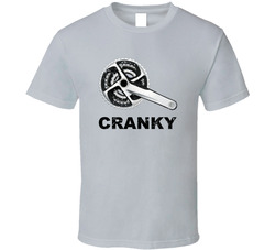 Mountain Bike Bicycle Crank Arm Cranky T Shirt Mountain Bike Bicycle Crank Arm Cranky T Shirt
