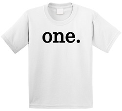 1st Birthday. One Year Old. T Shirt 1st Birthday. One Year Old. T Shirt