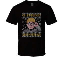 Ugly Christmas Sweater A Christmas Story Ralphie You'll Shoot Your Eye Out T Shirt Ugly Christmas Sweater A Christmas Story Ralphie You'll Shoot Your Eye Out T Shirt
