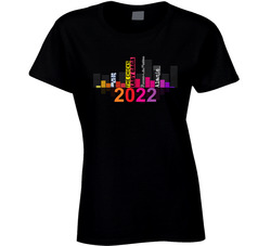 2022 Concert Lineup Ladies T Shirt 2022 Concert Lineup Ladies T Shirt