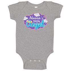 Nonna's Little Angel Baby One Piece Nonna's Little Angel Baby One Piece