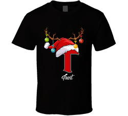 Christmas Family Initial - Trent T Shirt Christmas Family Initial - Trent T Shirt