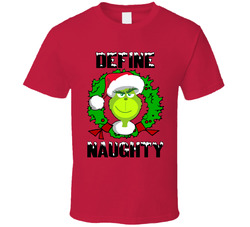 Define Naughty T Shirt