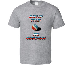 Even My Balls Are Oldschool Oldskool Retro Tri-colour Ball Funny T Shirt