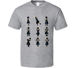 Wednesday Addams Dance T Shirt