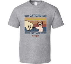 Best Cat Dad Ever Just Ask My Cat  T Shirt
