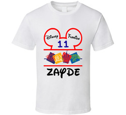 11th Birthday At Disney In Florida With Custom Name T Shirt