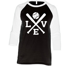 I Love Baseball T Shirt