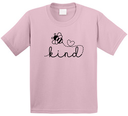 Be Kind Bee Theme T Shirt