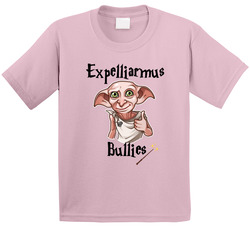 Expelliarmus Bullies Harry Potter Themed Pink  Day T Shirt