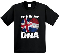 It's In My Dna - British And Dutch T Shirt