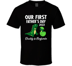Our First Father's Day - Adult T Shirt