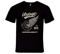 Vintage 1973 Aged To Perfection T Shirt