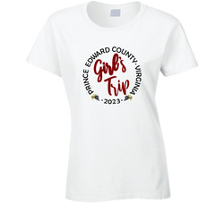 Girls Trip Pec Prince Edward County Ladies T Shirt