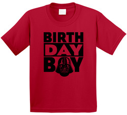 Birthday Boy Darth Vader Fan Star Wars T Shirt